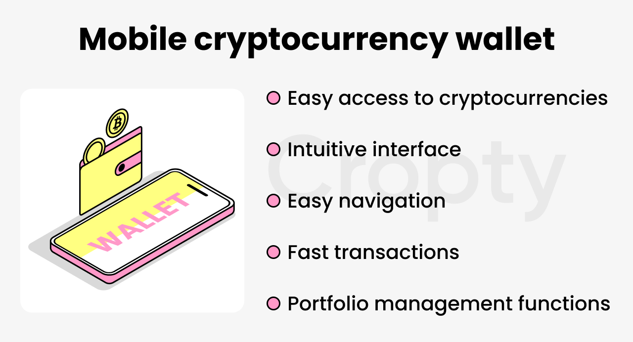 mobile cryptocurrency wallet