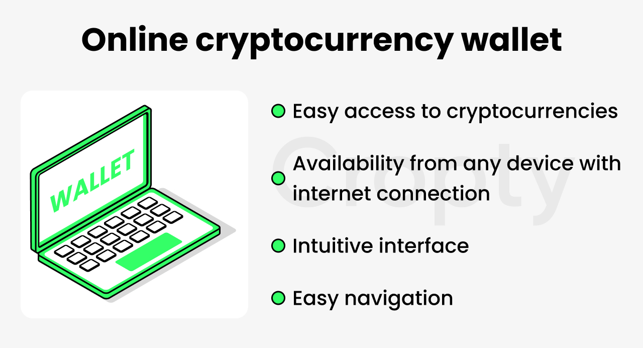 online cryptocurrency wallet