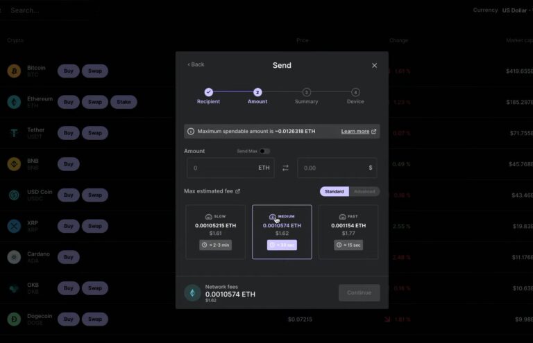LEDGER WALLET EX LEDGER LIVE visual data 4