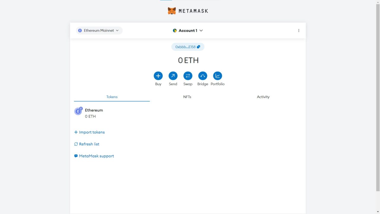 metamask wallet