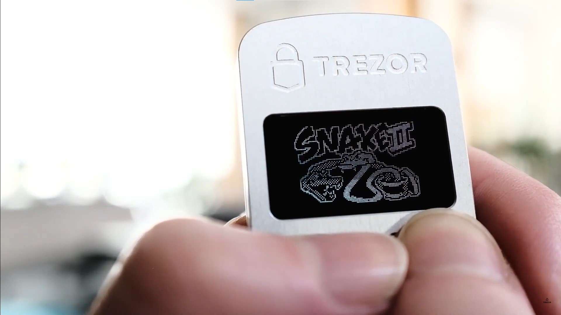 trezor one screen